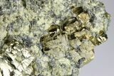 Pyrite Crystals in Matrix - Nærsnes, Norway #177280-3